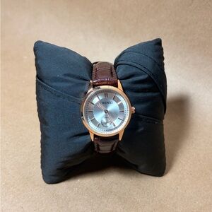 Men's Brown Leather Watch